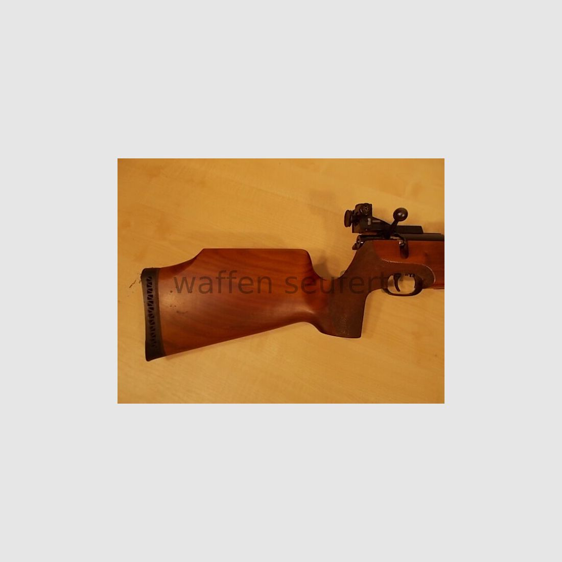 Walther single-shot match rifle