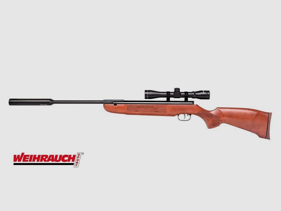 Weihrauch HW 50 M/II Set Fucile ad Aria Cal. 4.5 mm Diabolo con Cannocchiale 4x32...
