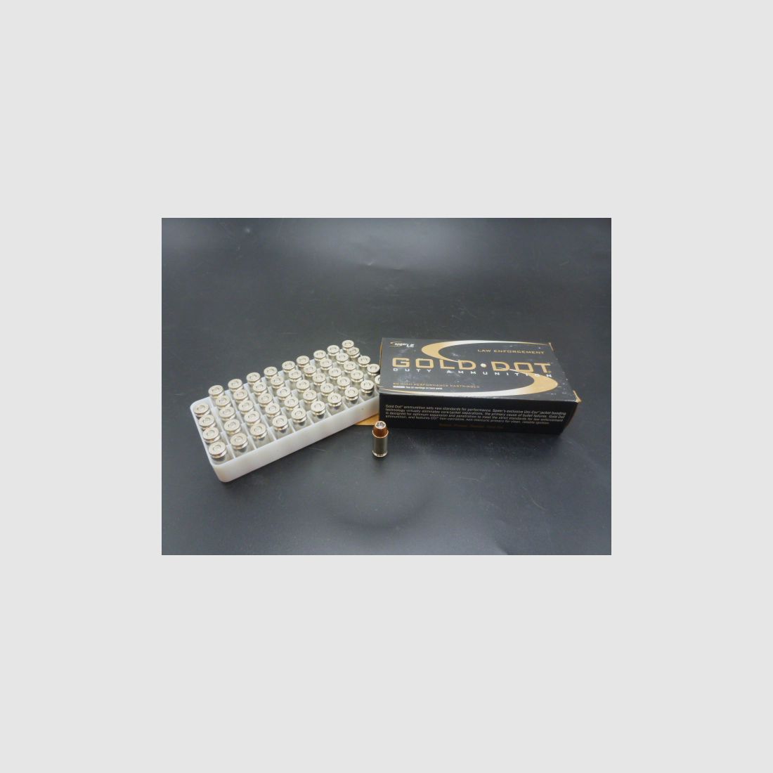 Munitions Speer cal .40 sw 180 grs GDHP (Gold Dot HP), image 1 sur 6