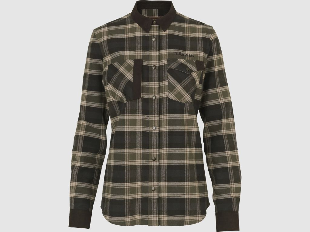Chemise à manches longues pour femme Harkila Aivak olive 140112877, image 5 sur 5