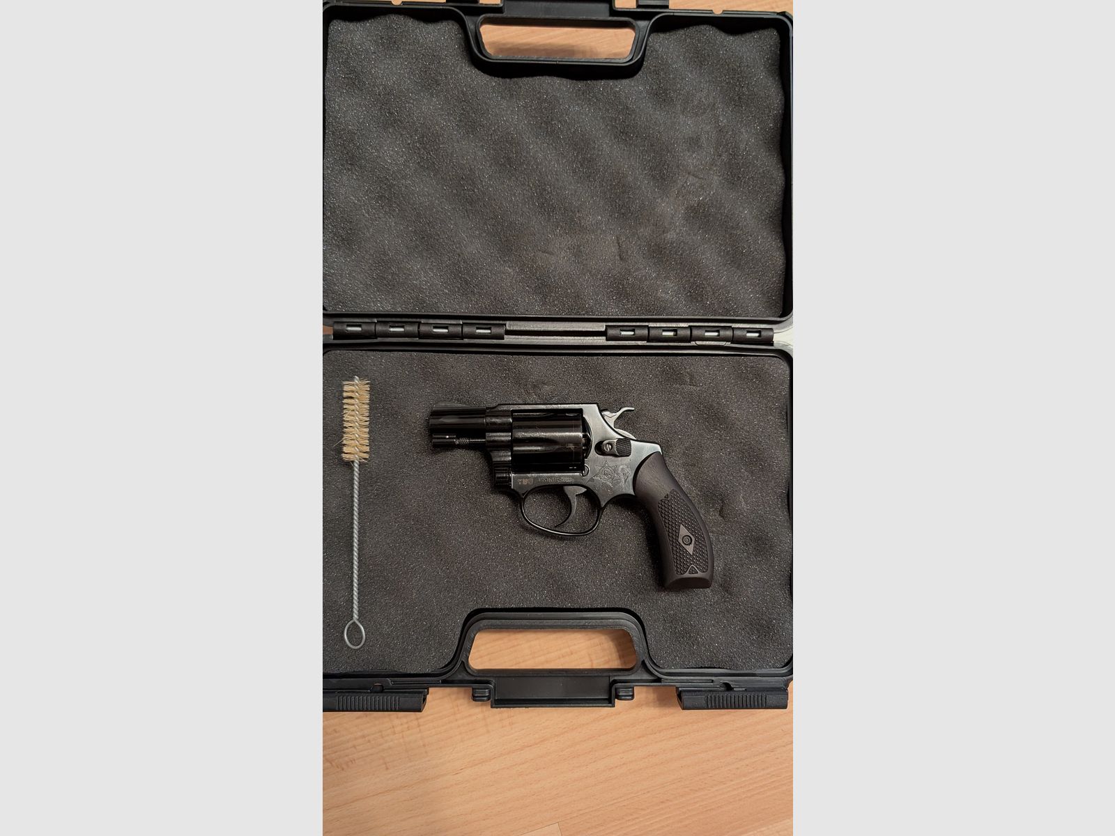 Steel Scorpion 9mm RK hochglanz Brüniert WIE NEU