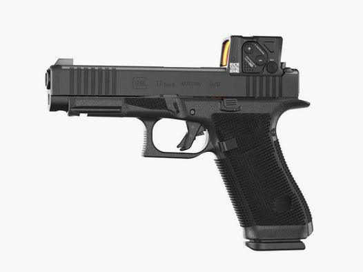Pistolet Glock 17 Gen6, A-Cut Combo, 9×19, Viseur reflex Aimpoint COA, 17 Coups