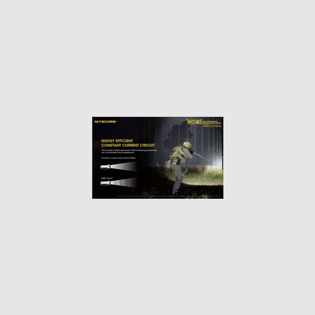 Lampe torche Nitecore MH25GTS 1800 lumens, image 15 sur 21