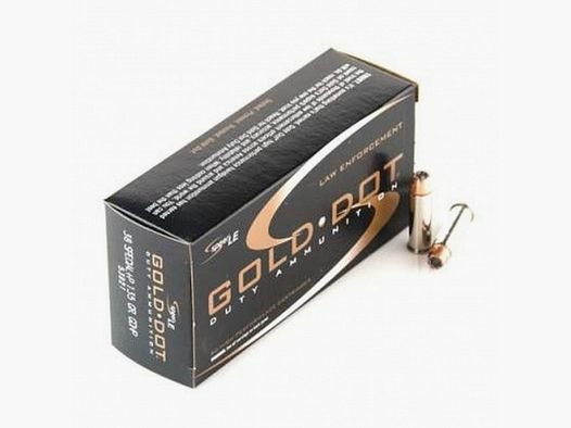 Speer Gold Dot Munition 38SPL 135GR 53921