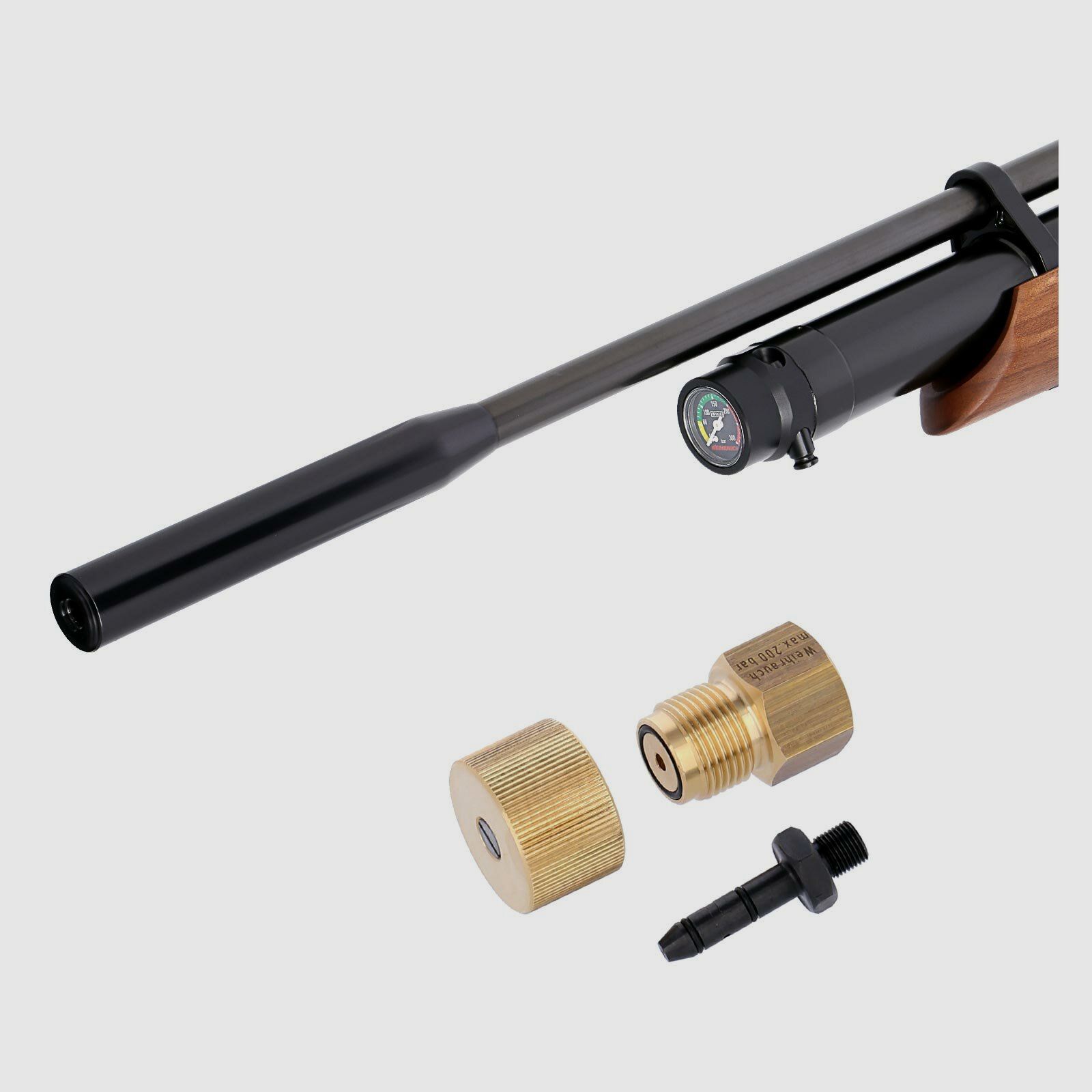 Weihrauch HW 100 T Pressluftgewehr mit langem Lauf 5,5 mm (P18)