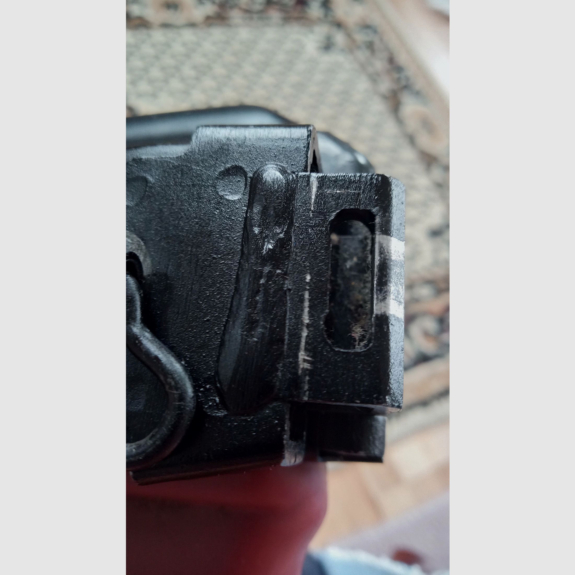 Absolument de haute qualité et proprement fabriqué russe 5,5 mm Saiga / Izhmash Squelette Crosse pliante pour AKS-74 / AK Crosse pliante 5.5 Triangle Side Folder