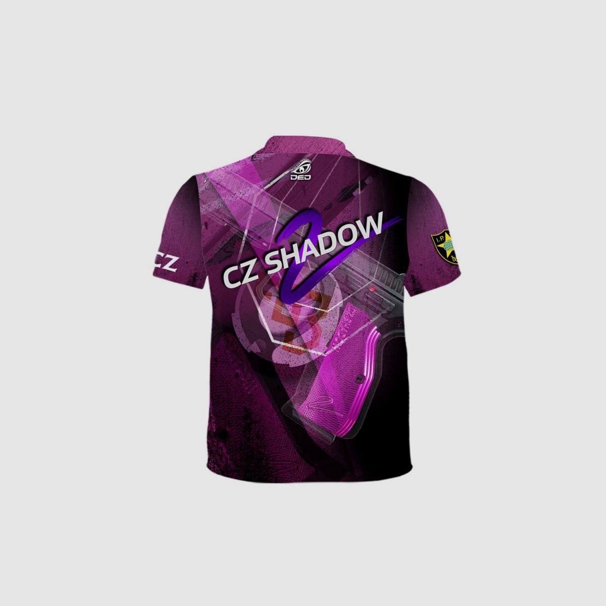 DED CZ Shadow 2 Purple T-shirt, rozmiar: XXS, Nazwa własna: Brak nazwy, Typ odzieży: Kobiety, zdjęcie 2 z 3