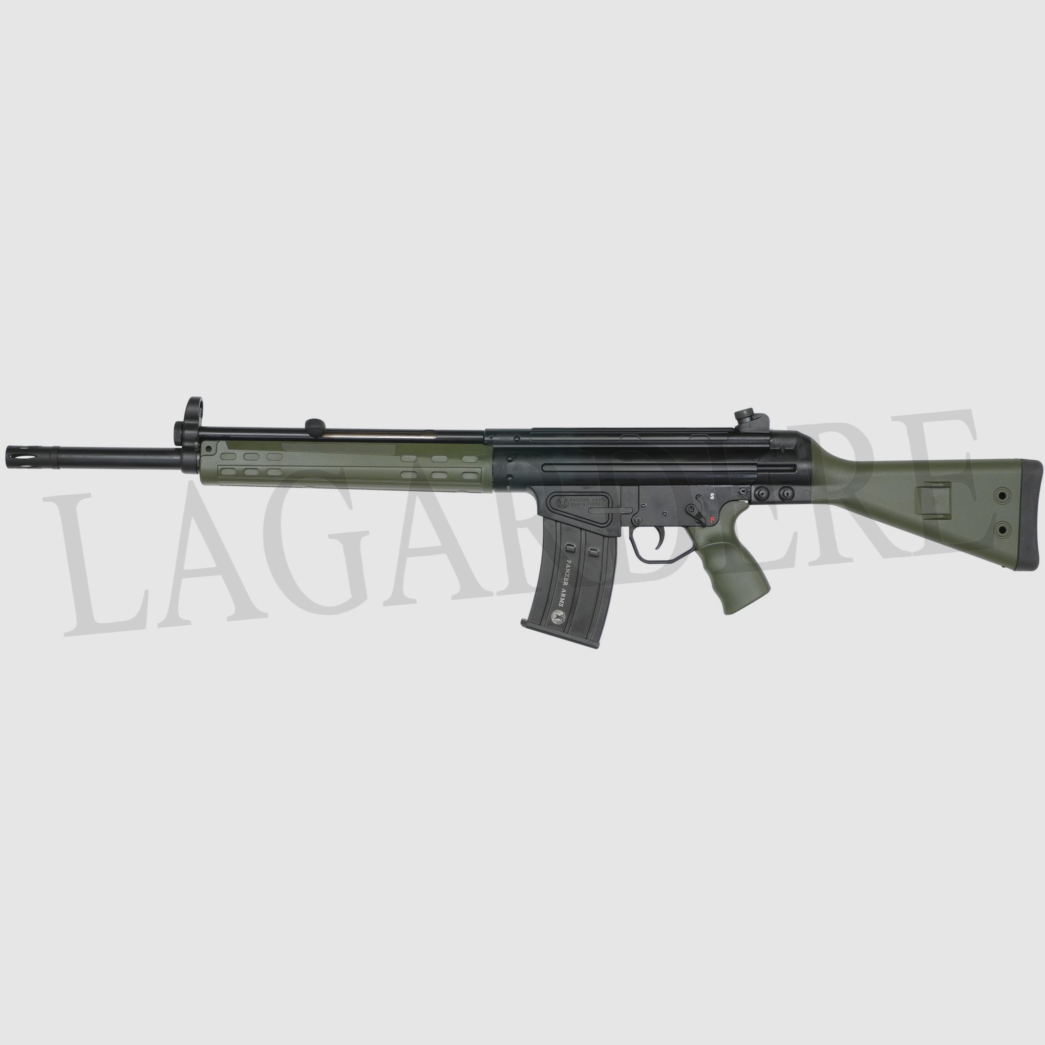 PANZER ARMS USA G3 TWELVE GRÜN 18,5" (SEMI-AUTO MILITÄRFLINTE MIT GLATTEM LAUF)