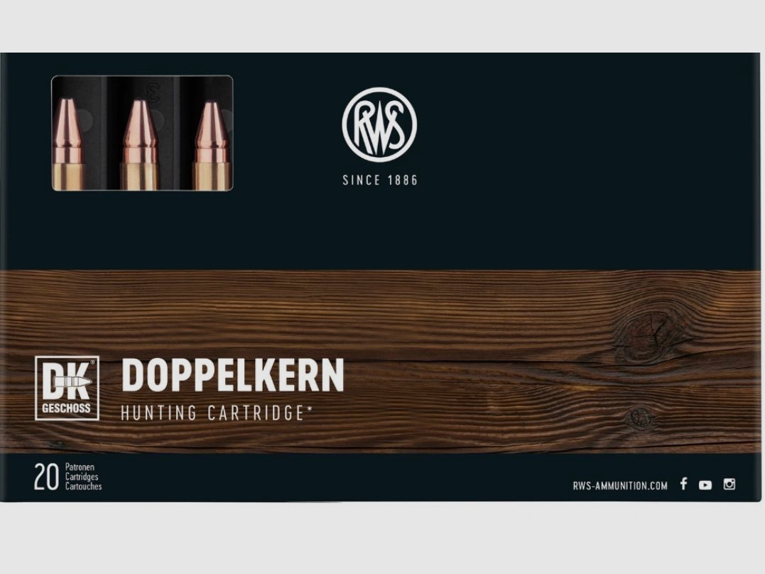  RWS .30-06 Spr. Doppelkern Munition 