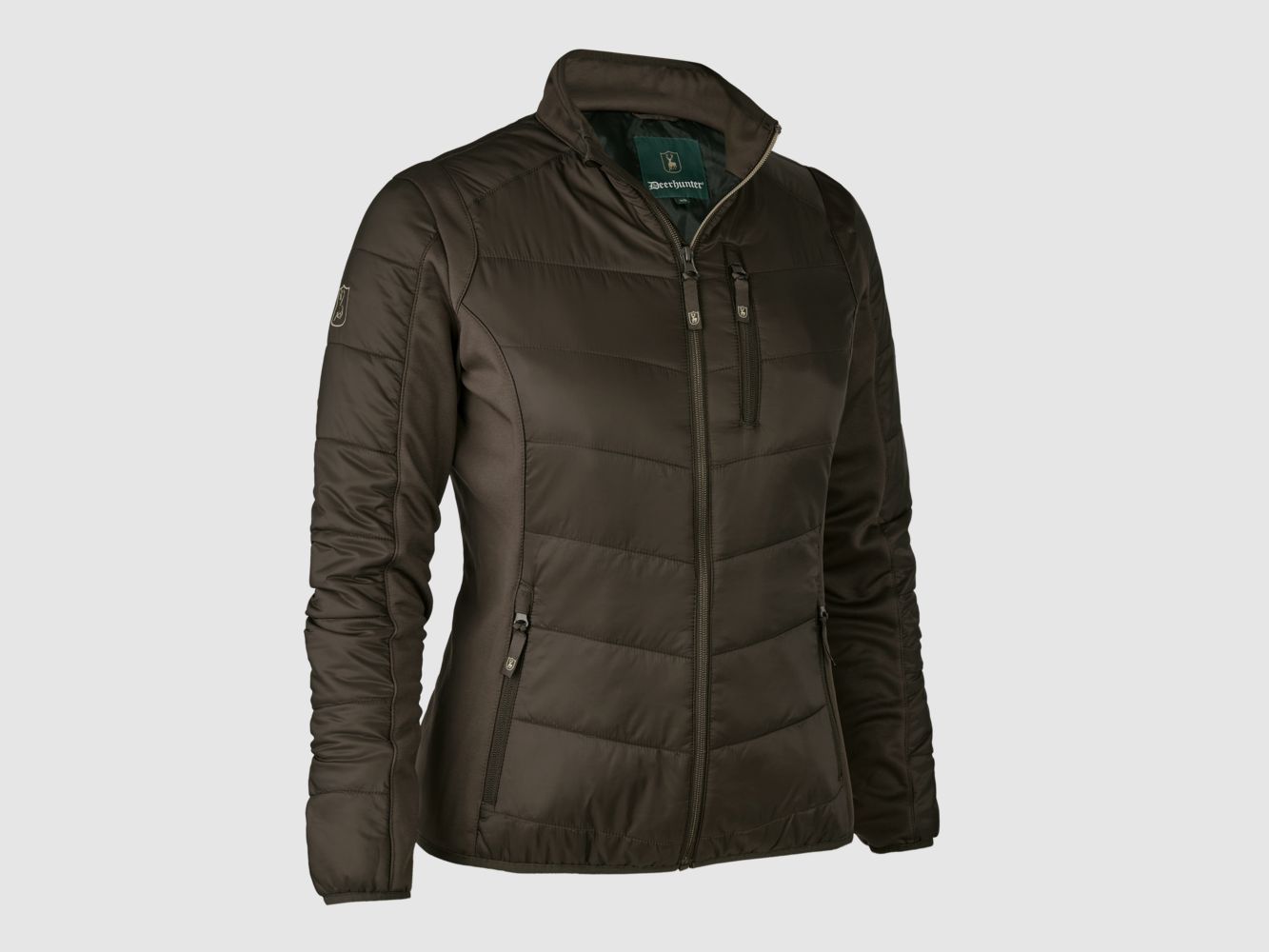 Lady Heat wattierte Jacke - Wood – Kleidergröße Damen: 38