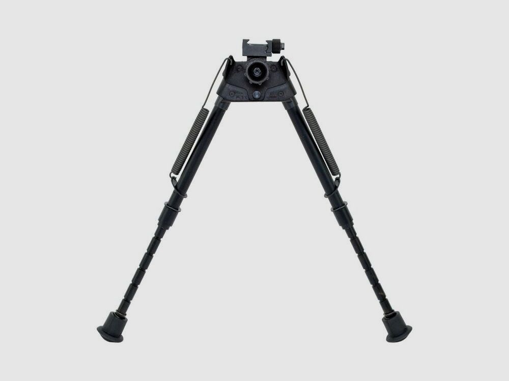 HARRIS ZWEIBEIN MIT 6-STUFEN VERSTELLUNG UND PICATINNY-ADAPTER 23-33 cm, mit Drehgelenk, klappbar