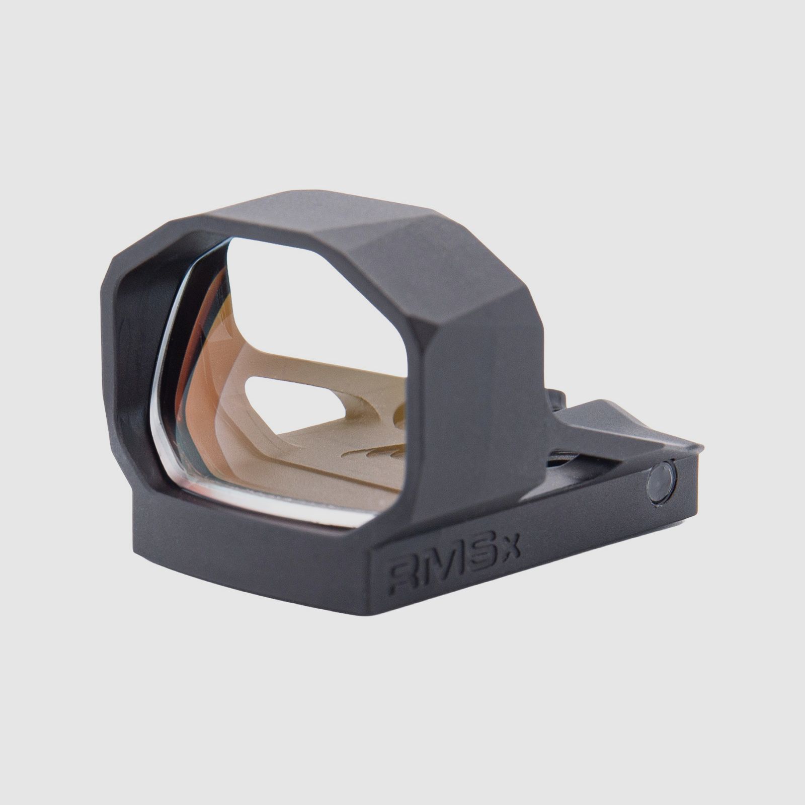 SHIELD Reflex Mini Sight XL Lens (RMSx) Rotpunktvisier – 65-MOA-Kreis / 2-MOA-Punkt – Mattschwarz, Bild 2 von 8