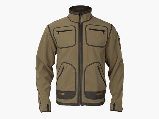 Härkila Kamko Fleece Men Dark antique bronze/Willow green M