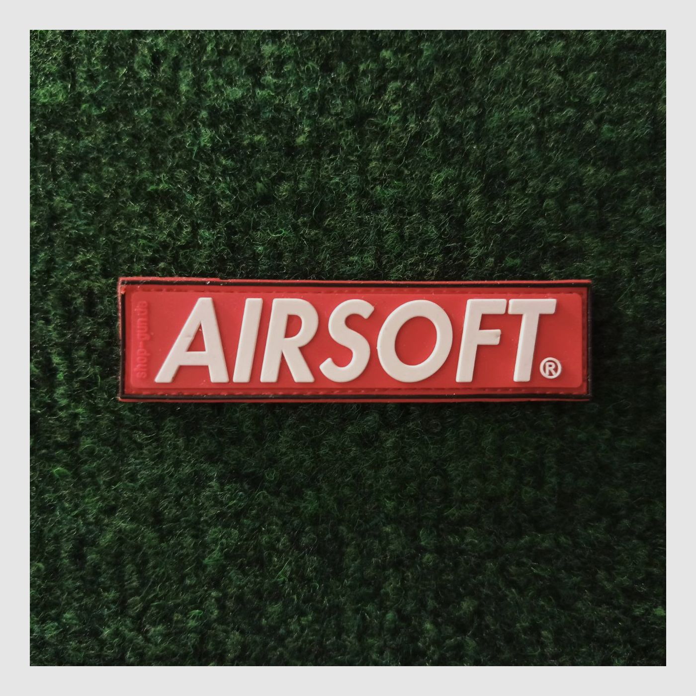 Patch "AIRSOFT" (rosso)