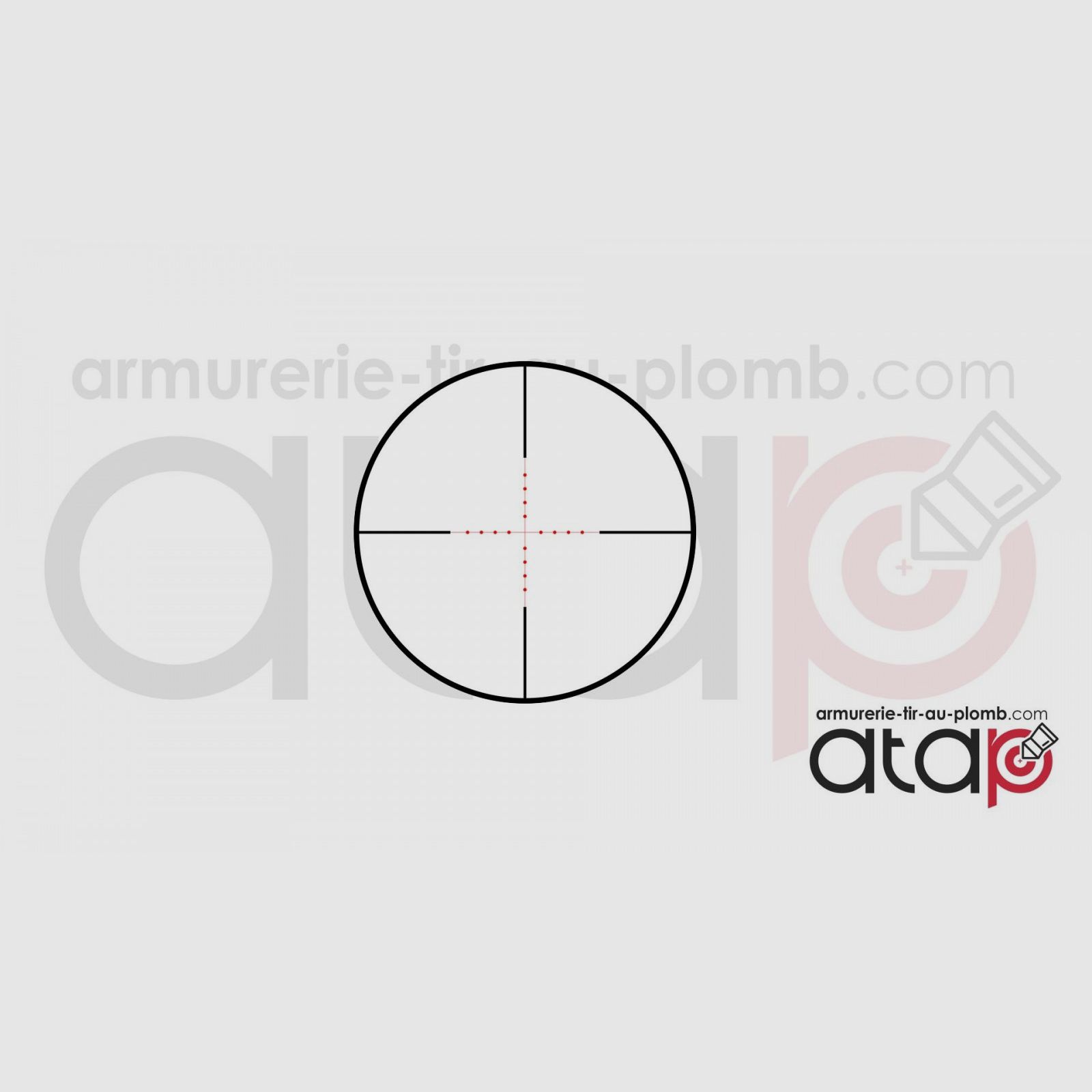 Ottica Hawke Vantage 3-9x50 MIL DOT IR, immagine 3 di 3
