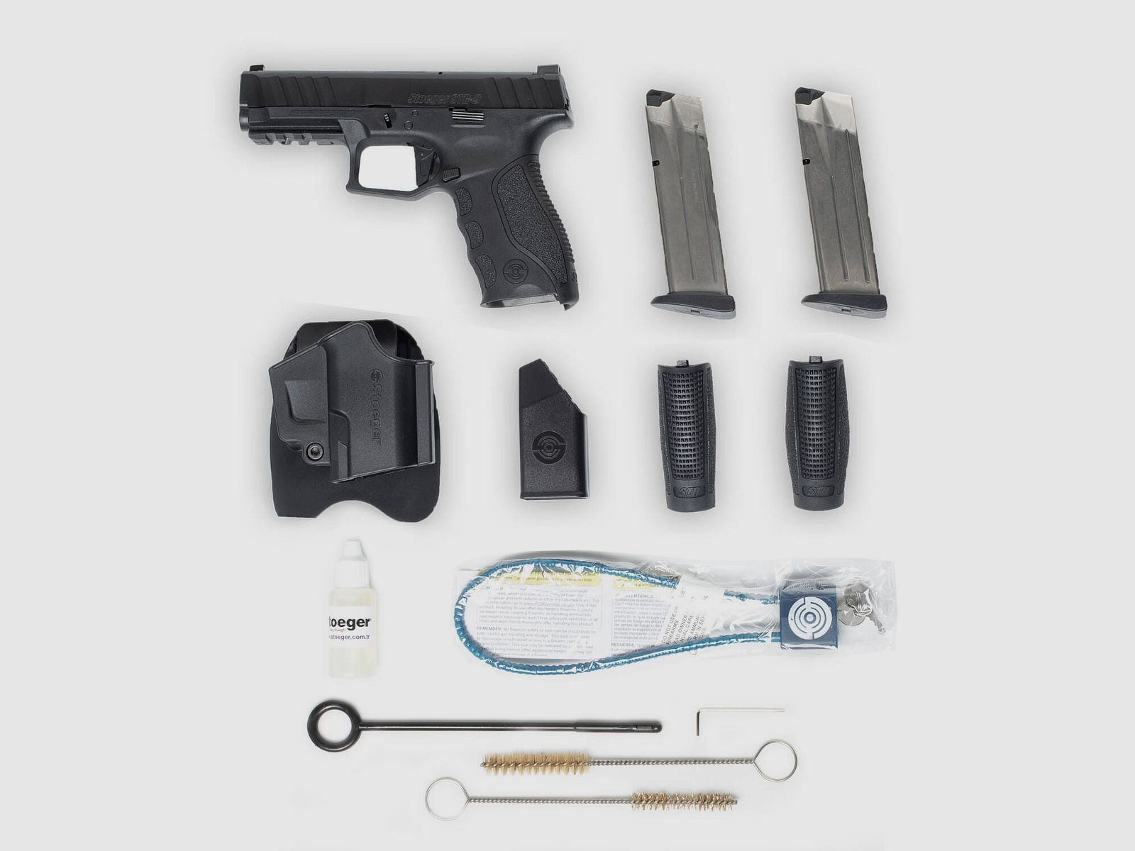 Pistola semiautomática Stoeger STR-9 Black, cal. 9mm PARA, imagen 2 de 3