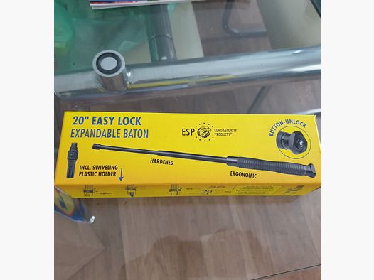 ESP Bastón telescópico 20", Nuevo, OVP