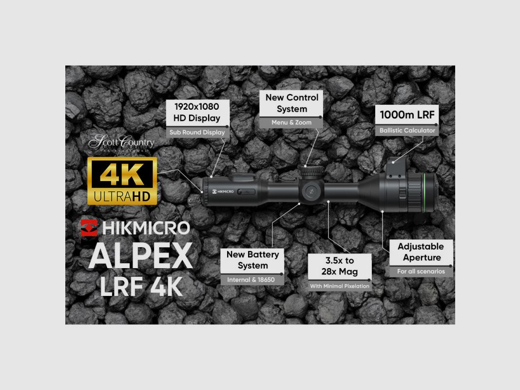 HIKMICRO ALPEX 4K ZIelfernrohr, Bild 2 von 4