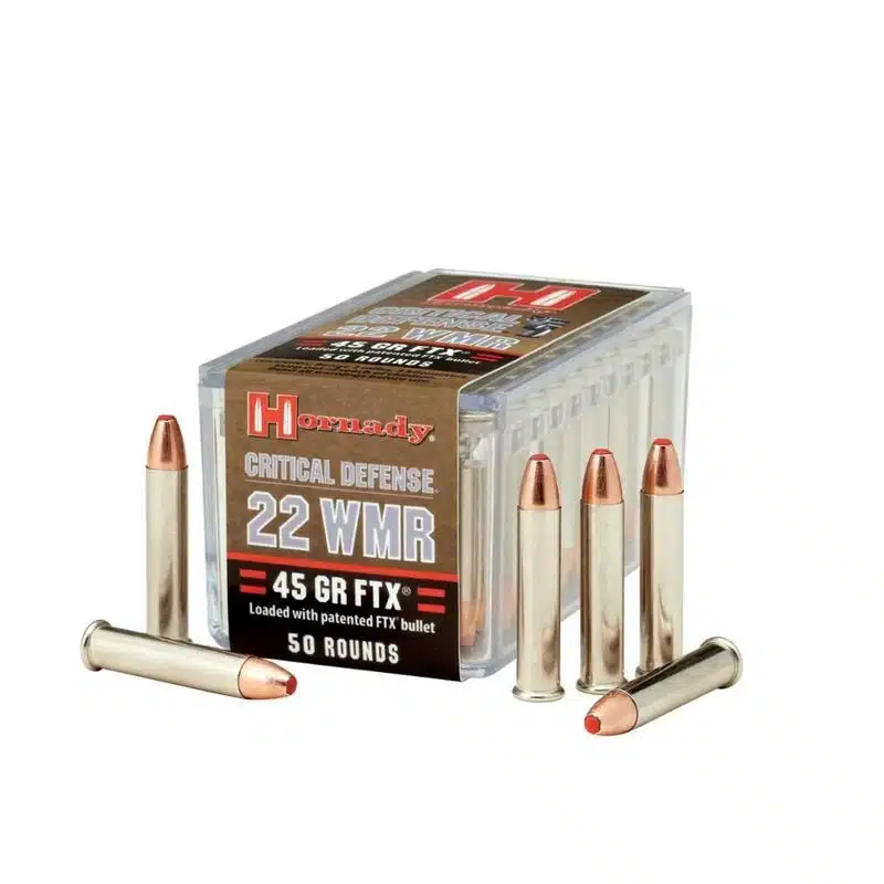 .22 WMR Hornady Critical Defense FTX 45grs.