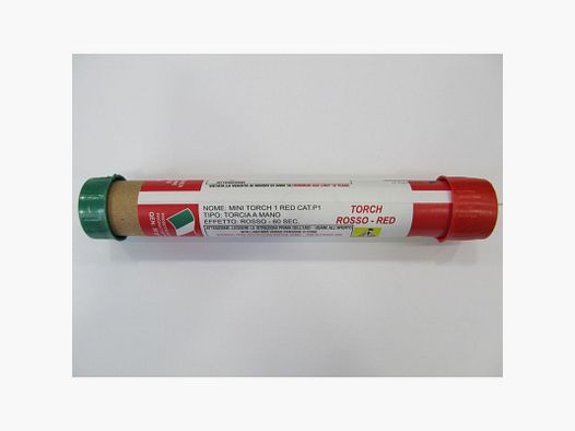 ROTE STADIONLAMPE 1 MINUTE