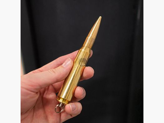 BULLET KEYCHAIN .50BMG Messing Tactical