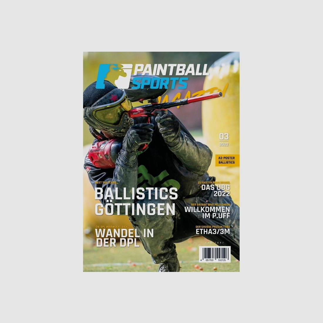 Paintball Sports Magazin - Deine Paintball Zeitschrift (Ausgabe 03/2022)