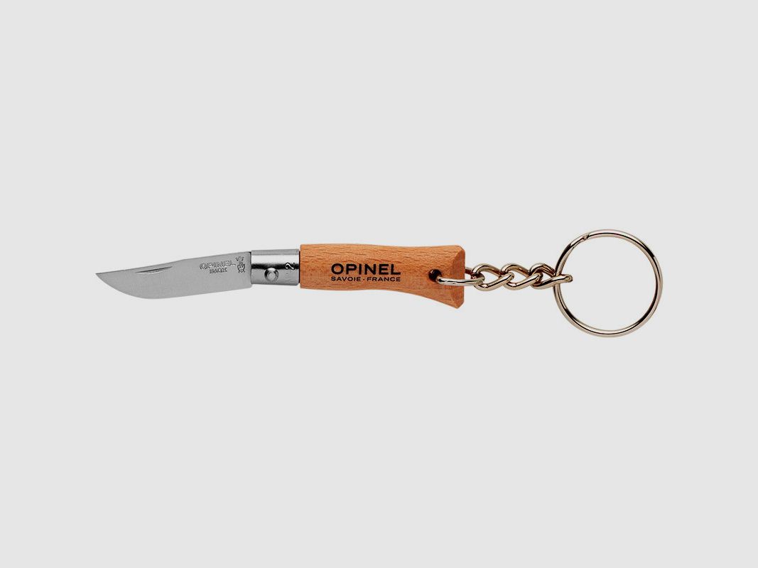 Couteau Porte-Clés Opinel Porte Clés Inox N°02 - OP000065