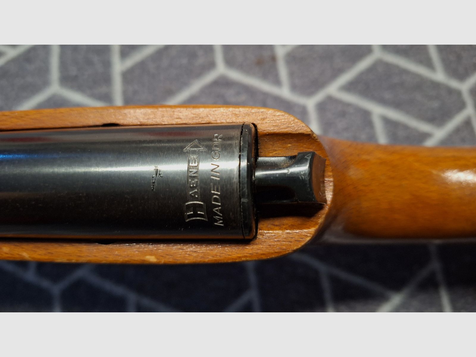 Rifle de aire modelo 303 Haenel Suhl 49cm cañón
