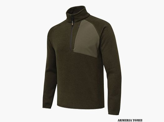 PILE – BERETTA – ABISKO HALF ZIP FLEECE Green Moss