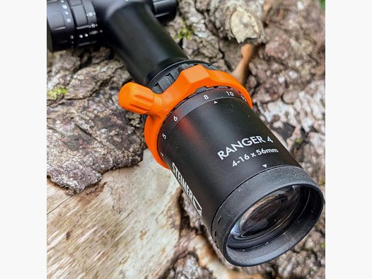 Para Steiner Ranger 4: Palanca de ajuste rápido del visor para la configuración de aumento