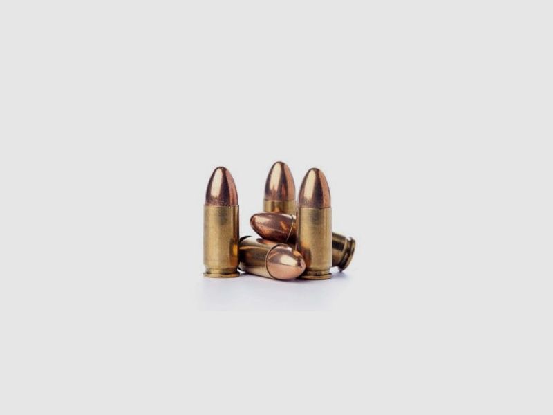 Munitions rechargées ALS cal. 9×19 FMJ 124 gr.