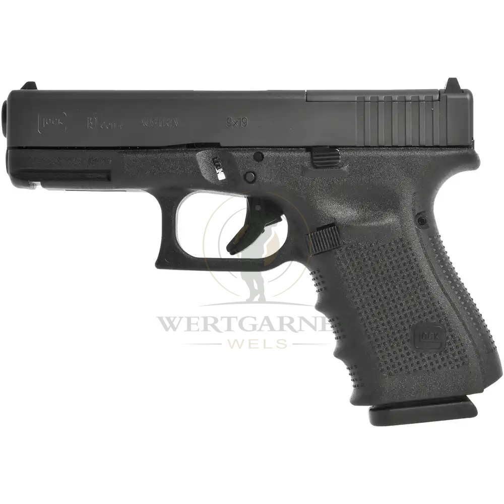 Glock 19 Gen 4 MOS 9x19 INTERCAMBIABLE
