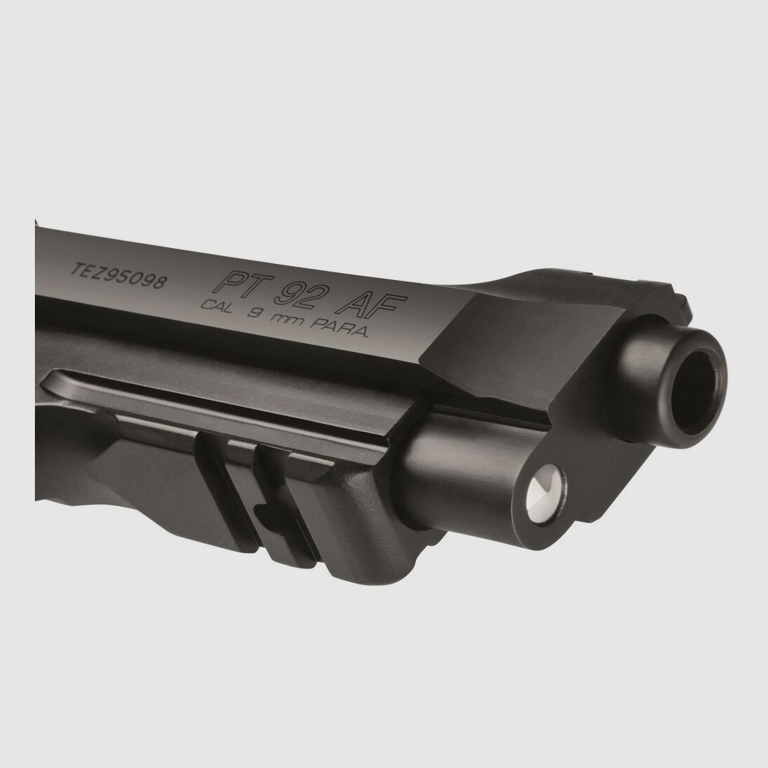 Taurus PT 92 B17 Rail, azulado, pistola de 17 disparos
