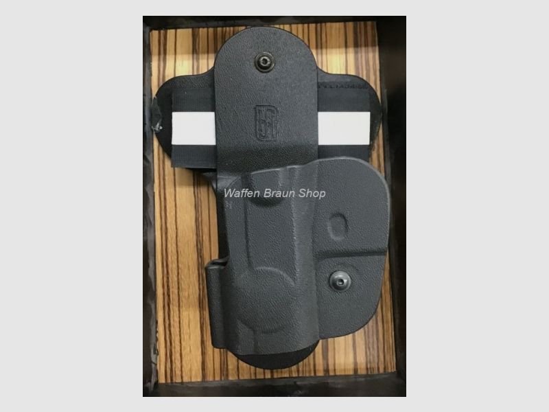 Holster Hoppner & Schuhmann für CZ75, Schwarz, Kunststoff