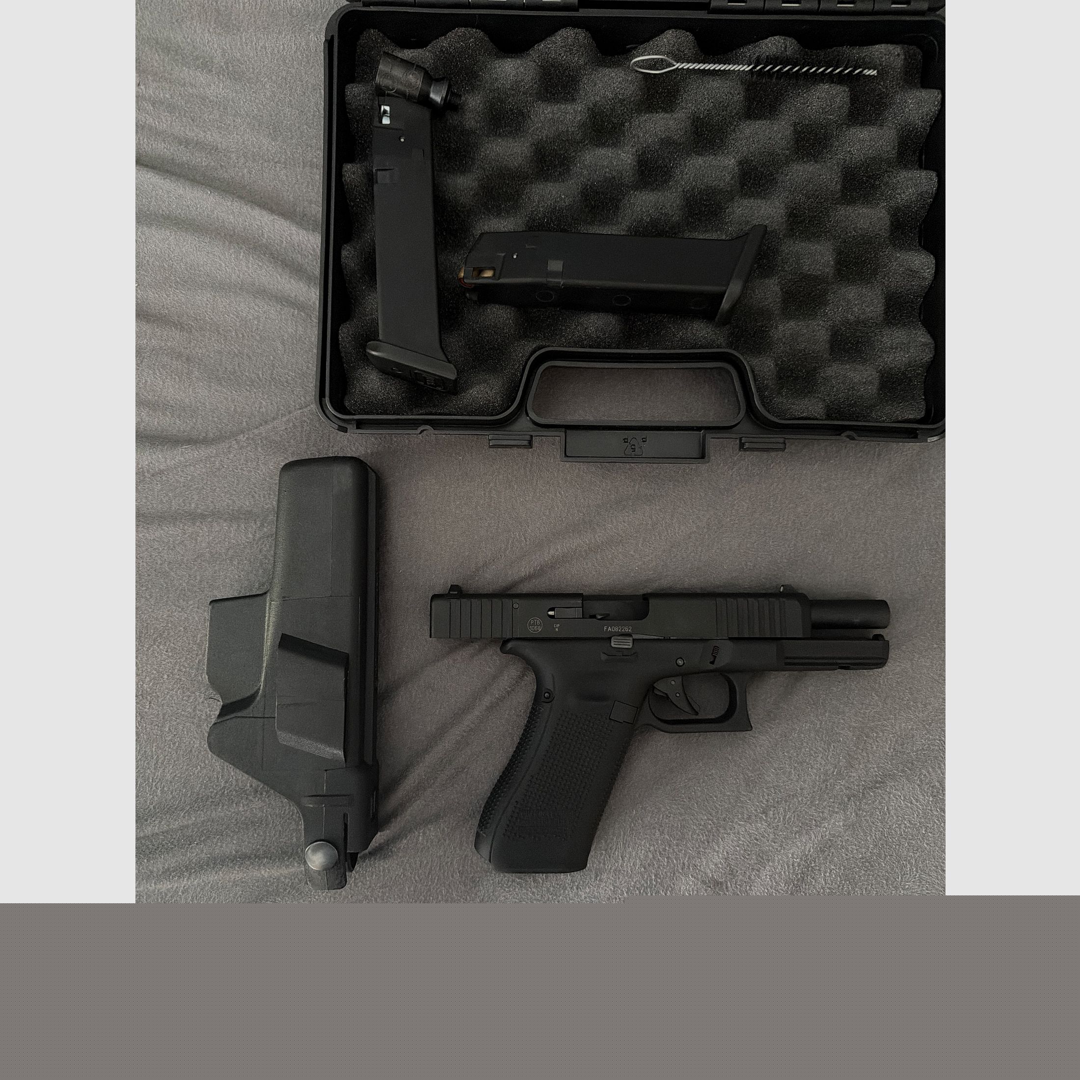 Glock 17 pistola a salve