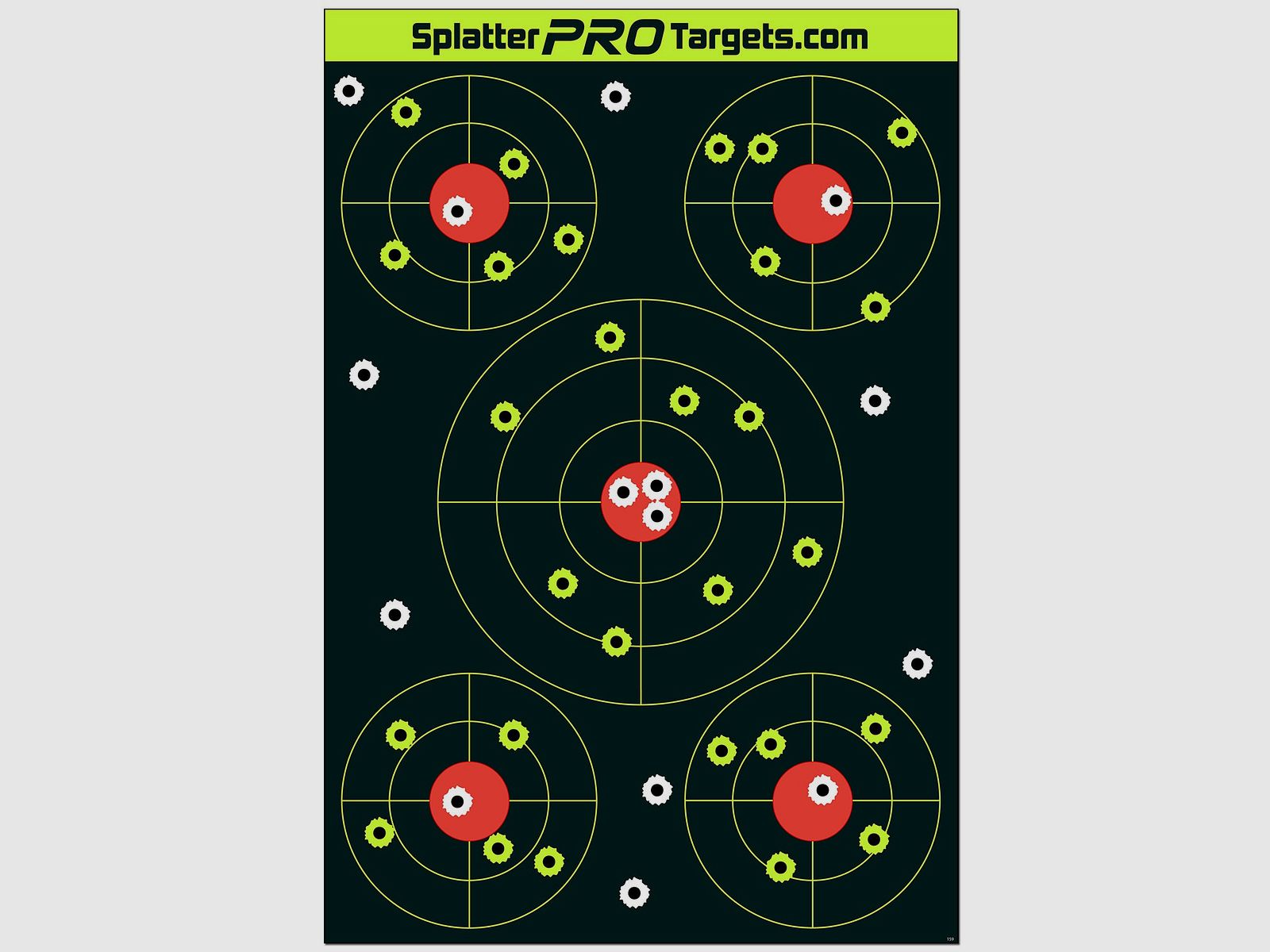 Splatter Pro Targets target boards UB 03 18, 45x30cm, pack of 10, image 1 of 4