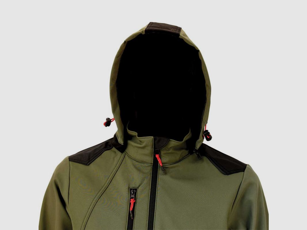 Softshell-Jacke River khaki/schwarz M-3XL - Jagd & Outdoor, Bild 10 von 20