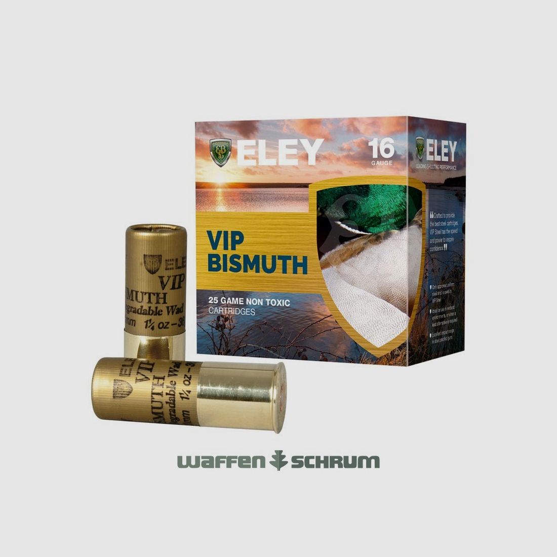 Eley 16/67,5 VIP Wismut Nr.5 2,8mm - 26,5g