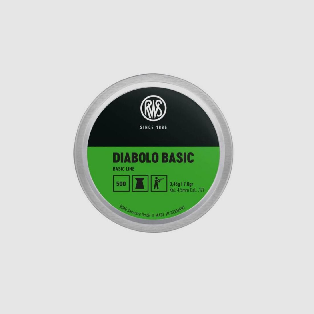RWS Diabolo Basic 4,50mm