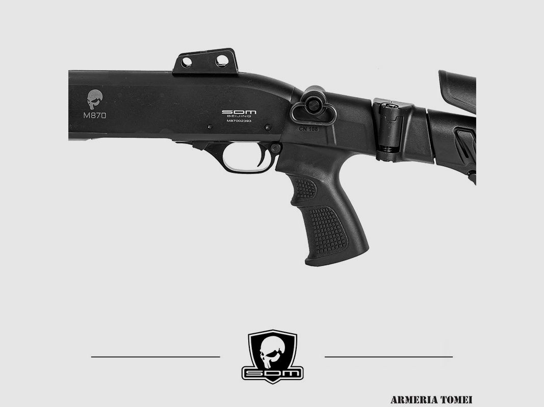 S.D.M. – M870 SPETSNAZ TACTICAL 12/76 20′ BLACK, image 2 of 2