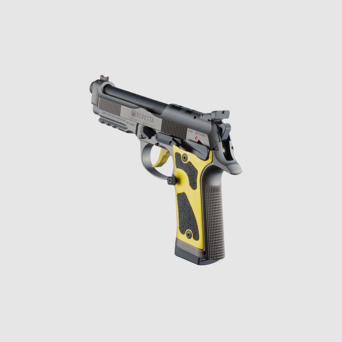 Beretta Pistol 92X Performance yellow Optic Ready Dark Series 9x19, 4.92", image 4 of 4