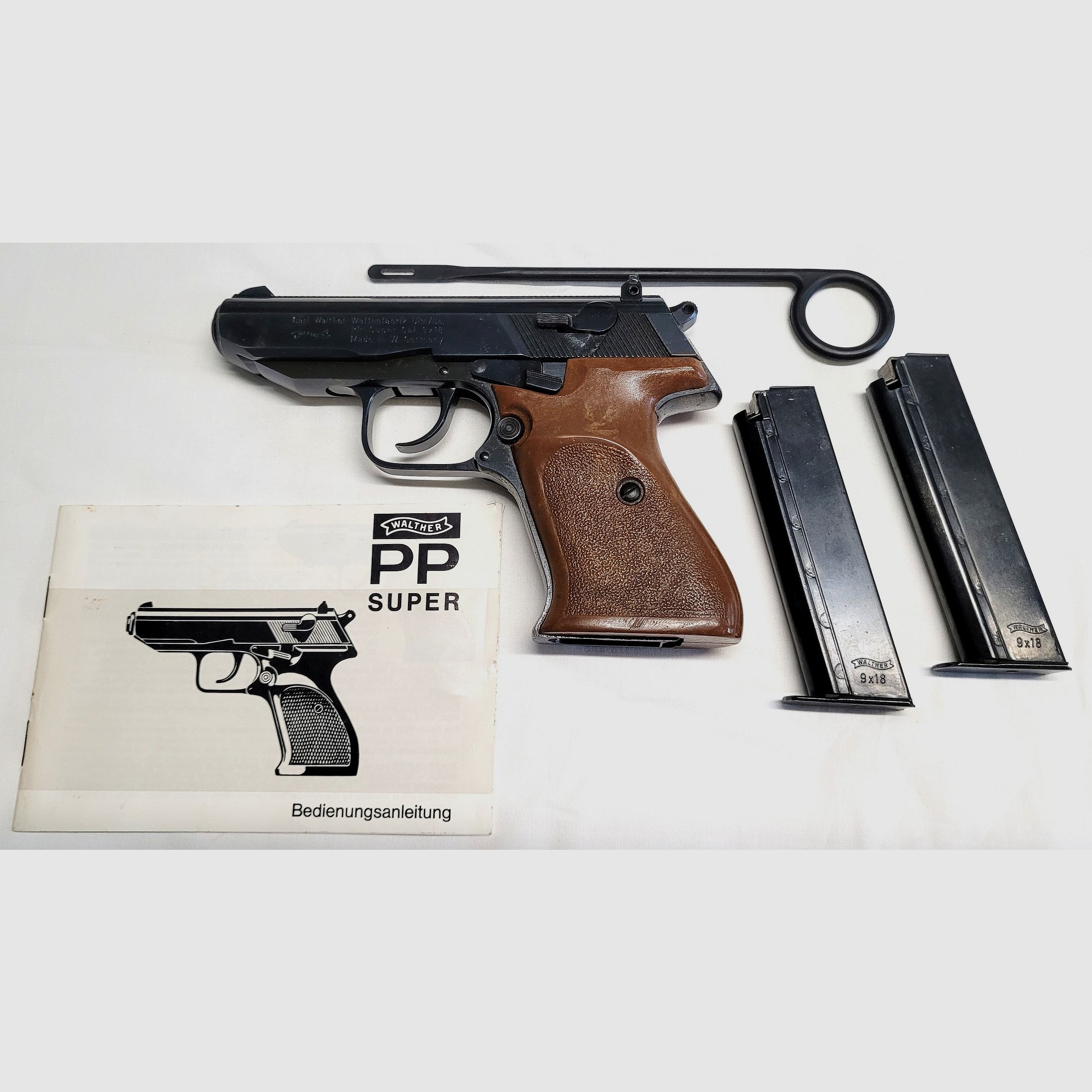 Walther PP Super Pistole 9mm