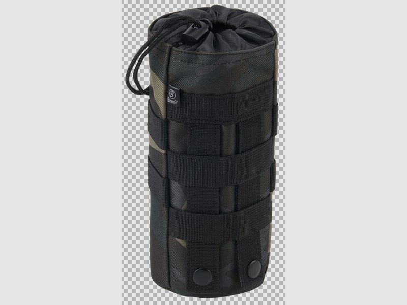 Gürteltasche / Flaschenhalter von Brandit "Molle Bottle Holder I" - Dark Camouflage