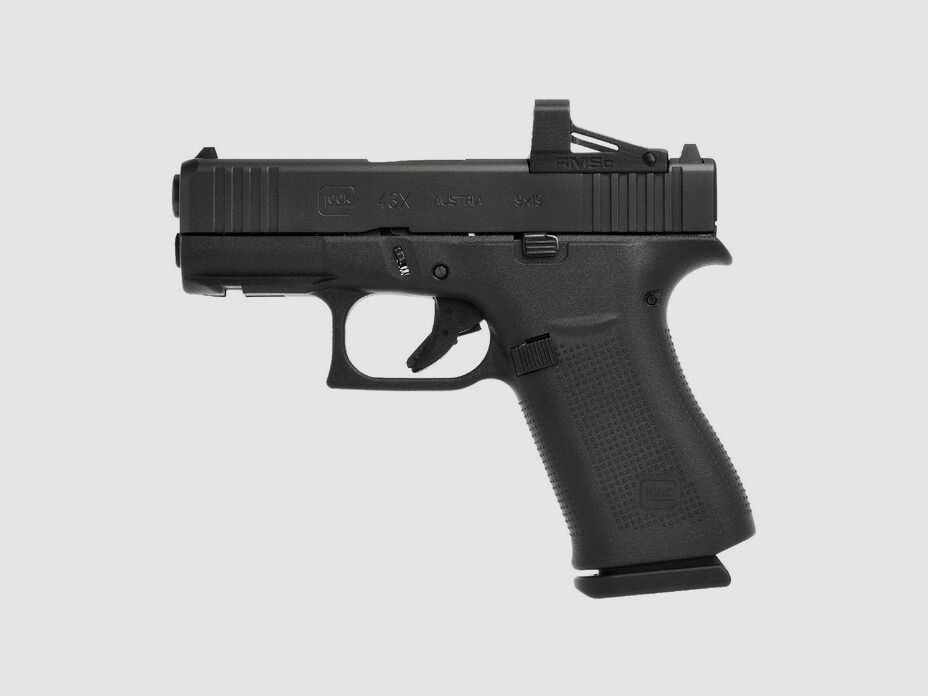 Glock Pistole Combo G43X MOS Shield RMSc 9 mm Luger, Subcompact Slimline
