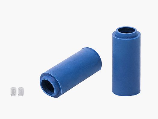 2-piece set Aimtop HopUp rubber 50°, blue, "Original