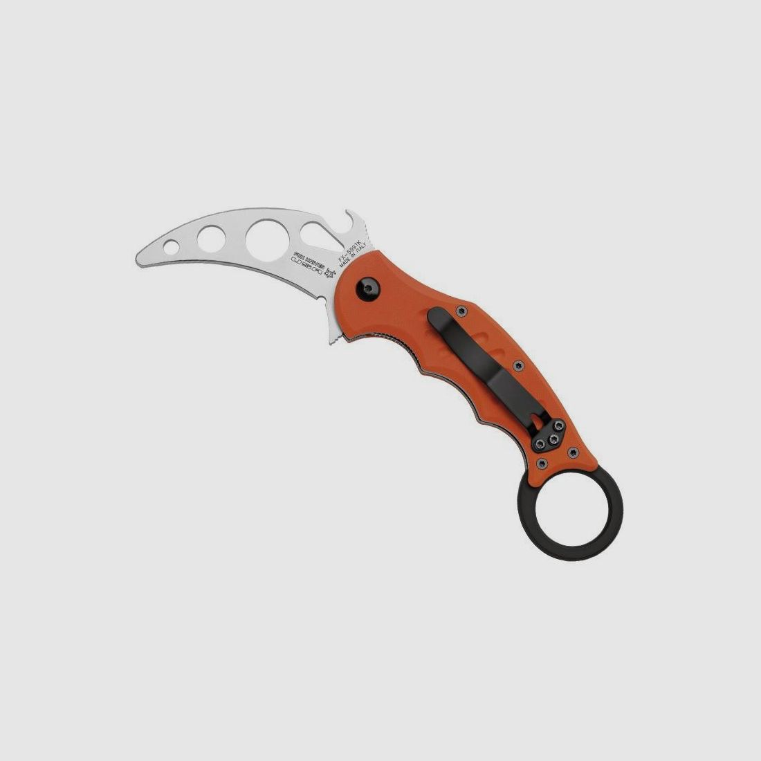 Messer FOX MILITARY TRAINING KARAMBIT 10CM, Bild 1 von 2
