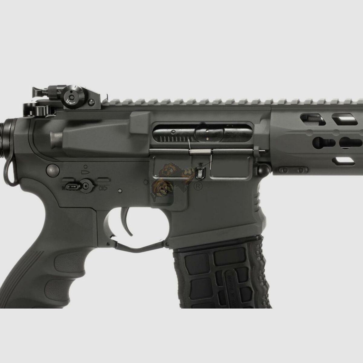 G&G GC16 Predator with ETU in Battleship Grey Airsoft S-AEG free from 18
