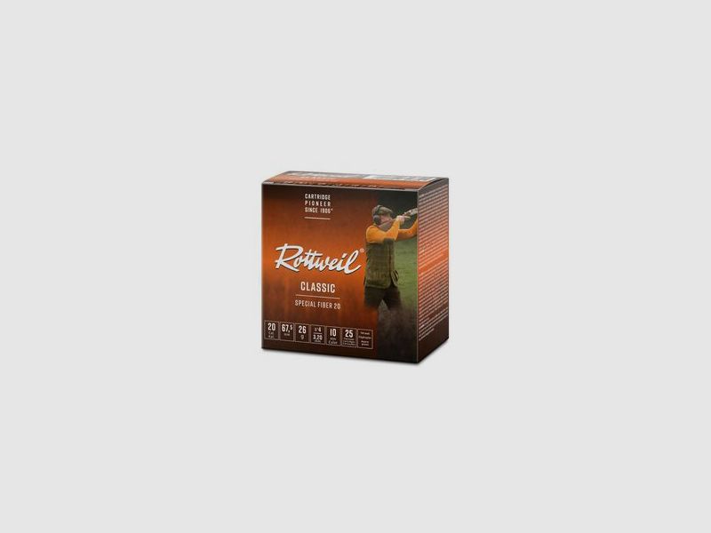 Rottweil Classic Special Fiber 20 20/67,5 3,2 mm