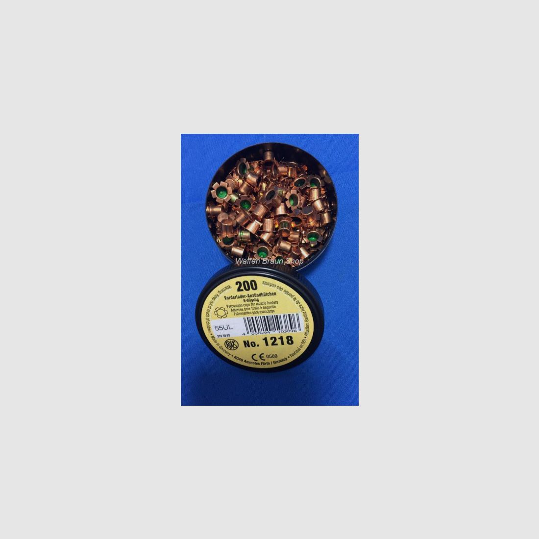 RWS Anzündhütchen 1218 6FLÜG DO 200