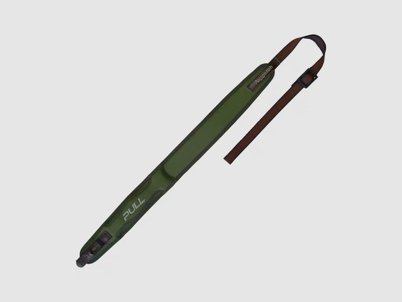 Niggeloh Gewehrgurt PULL mit Schnellverschluss / Neopren, oliv-grün